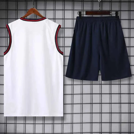 Barcelona 25-26 White Tank top and shorts suit