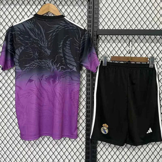 Real Madrid 25-26 Purple Black Special Edition Kids Training
