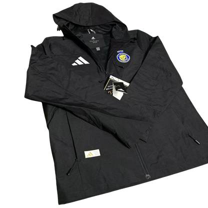 Al-Nassr FC Interchange Jacket Black White Windbreaker 25/26