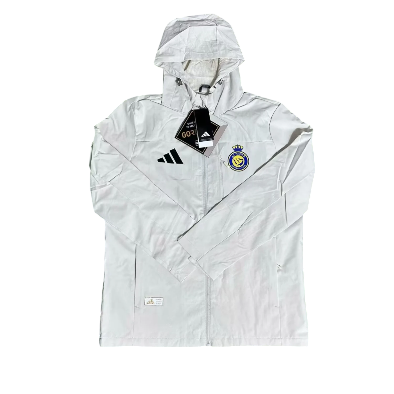 Al-Nassr FC Interchange Jacket Black White Windbreaker 25/26