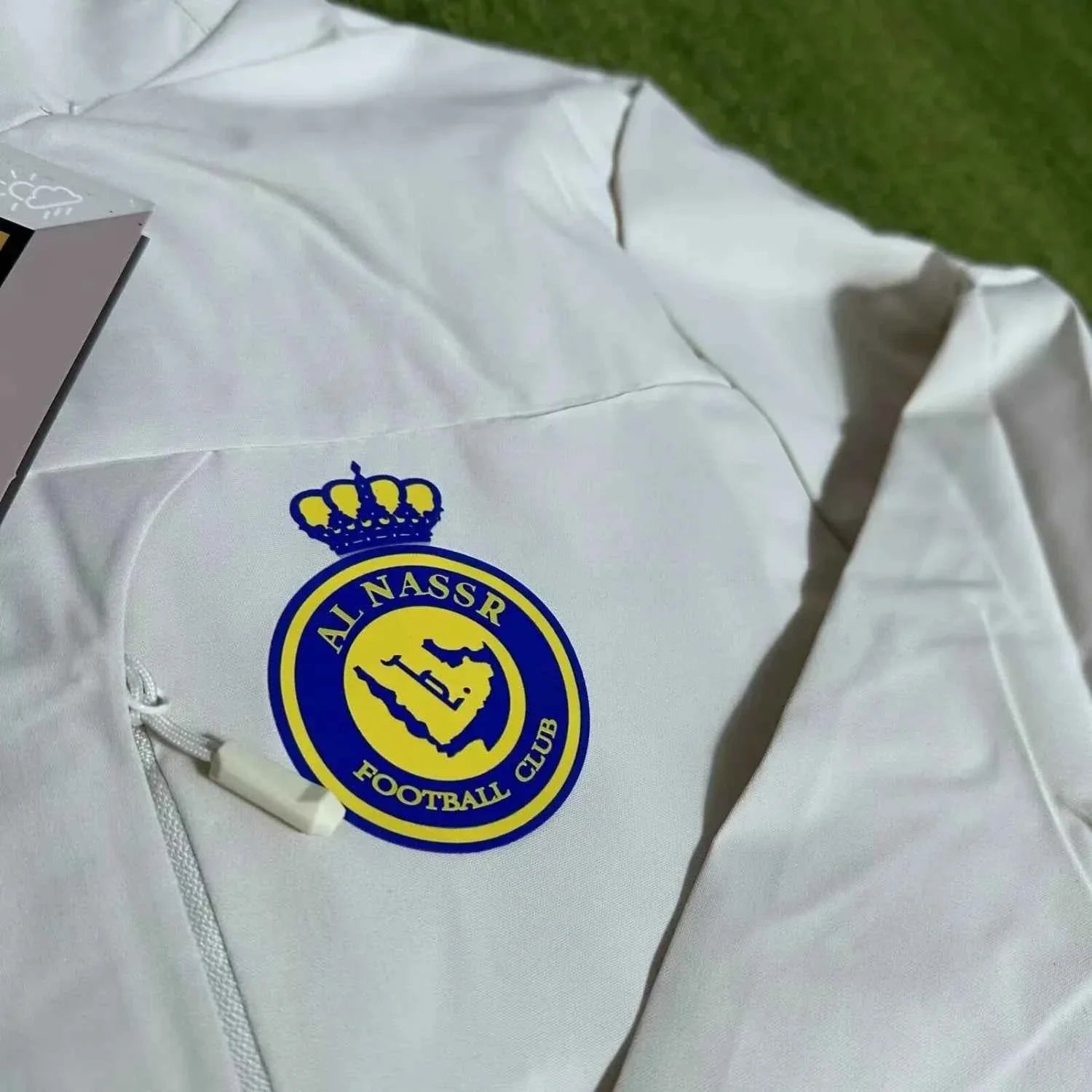 Al-Nassr FC Interchange Jacket Black White Windbreaker 25/26
